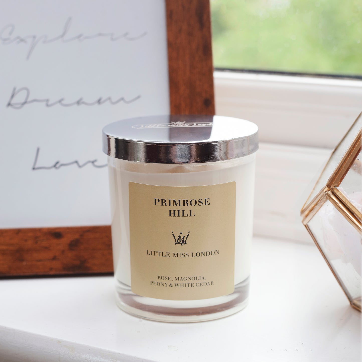 Little Miss Primrose Hill Candle and lid