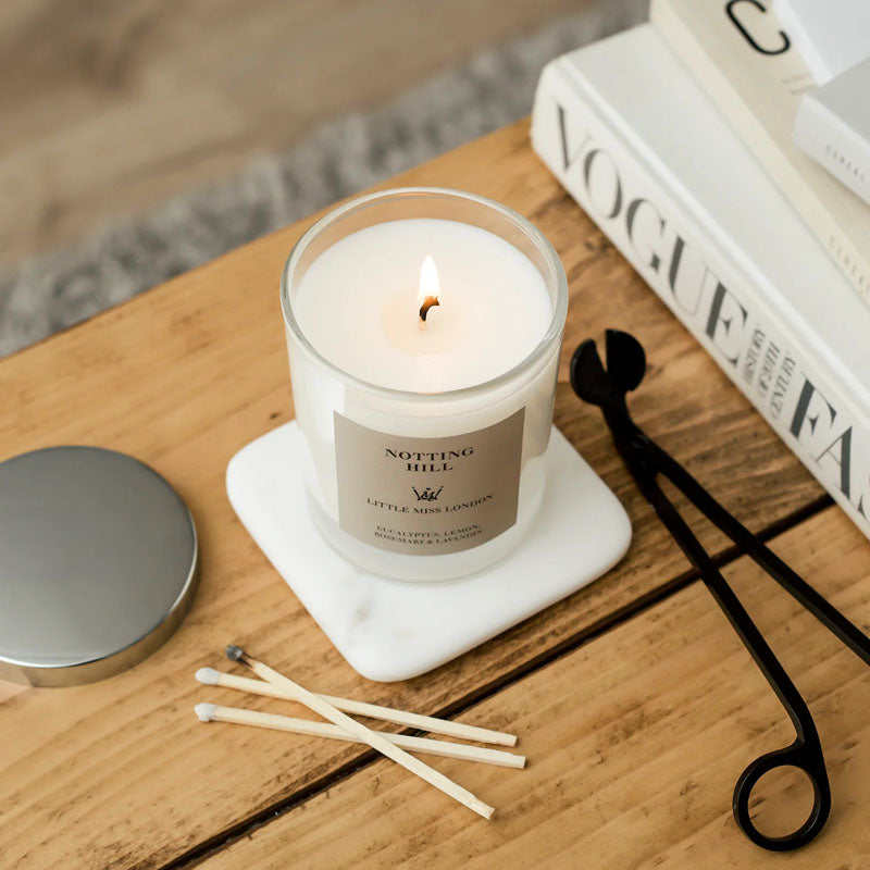 Little Miss Notting Hill Candle lit from above